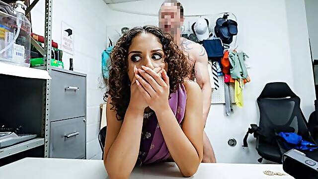 Curly-haired shoplifter MILF Liv Revamped drilled in her pussy