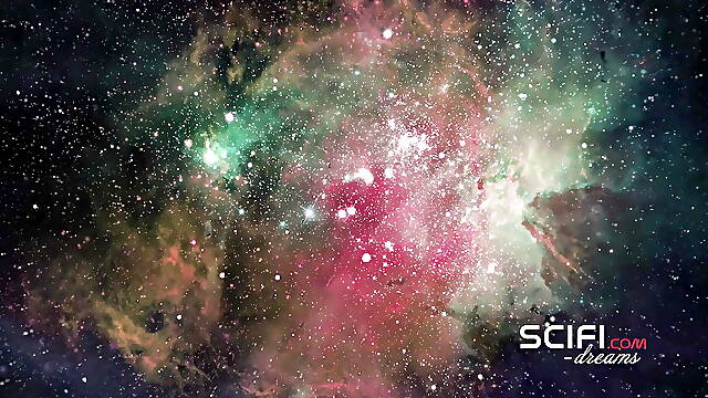 Horny girl wishes to be fucked hard by 3d sexy shemale in the space station